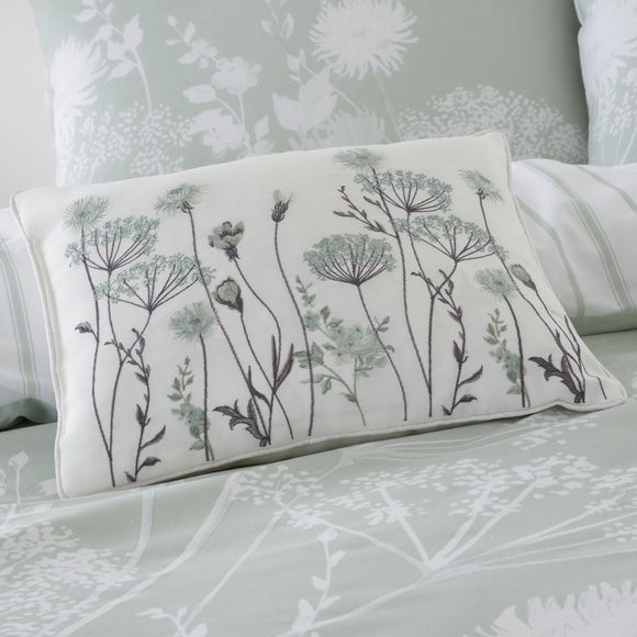 Catherine Lansfield Meadowsweet Floral Cushion - image 1