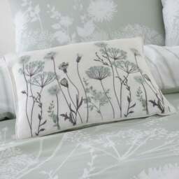 Catherine Lansfield Meadowsweet Floral Cushion - thumbnail 1