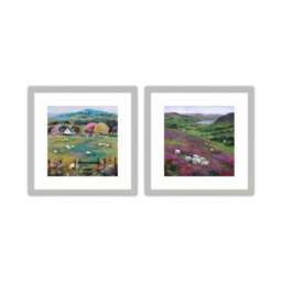 Set of 2 Heather Sheep Framed Prints - thumbnail 2