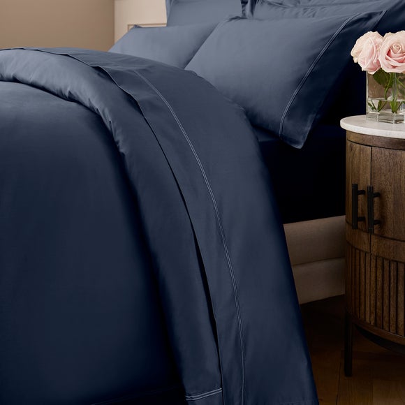 Dorma 800 Thread Count 100% Cotton Sateen Flat Sheet - image 1