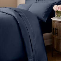 Dorma 800 Thread Count 100% Cotton Sateen Flat Sheet - thumbnail 1