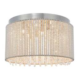 Vogue Galina 10 Light Crystal Flush Ceiling Light - thumbnail 2