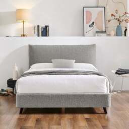 Limelight Luna Pillow Back Bed Frame, Boucle - thumbnail 2