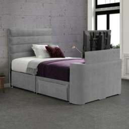 Sweet Dreams Gaia Horizontal Pleated TV Bed