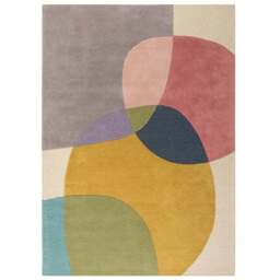 Glow Wool Modern Rug - thumbnail 4