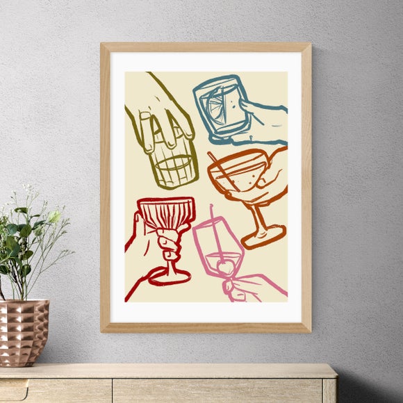 East End Prints Cheers Glasses by SimplyExtraJordanary - image 1