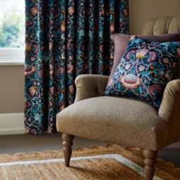 William Morris At Home Lodden Velvet Made to Order Cushion Cover - thumbnail 4