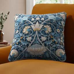 William Morris At Home Lodden Velvet Made to Order Cushion Cover - thumbnail 1