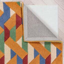 Connect Geometric Wool Rug - thumbnail 3