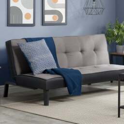 Aurora Velvet Double Sofa Bed - thumbnail 1