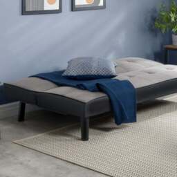 Aurora Velvet Double Sofa Bed - thumbnail 2