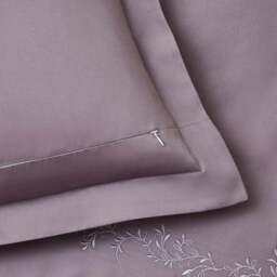 Dorma Camerelle Embroidery 100% Cotton Sateen Oxford Pillowcase Pair - thumbnail 4