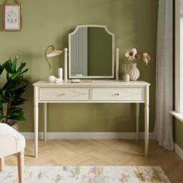 Ottilie 2 Drawer Dressing Table with Mirror - thumbnail 4