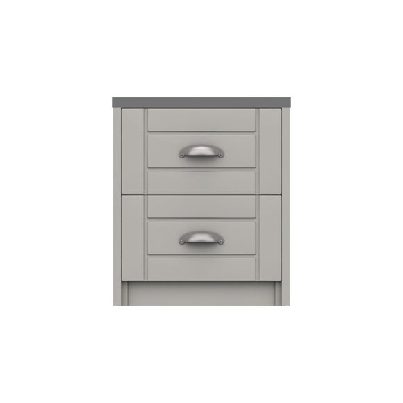 Darwin 2 Drawer Bedside Table - image 1