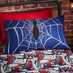 Marvel Spider-Man Navy Duvet Cover and Pillowcase Set - thumbnail 3