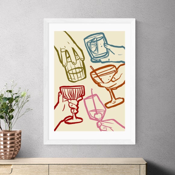 East End Prints Cheers Glasses by SimplyExtraJordanary - image 1