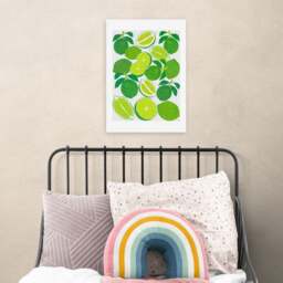 East End Prints Lime Harvest Print - thumbnail 1