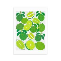 East End Prints Lime Harvest Print - thumbnail 2