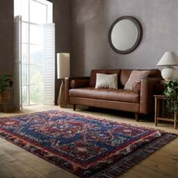 Ali Wool-Look Berber Rug - thumbnail 1