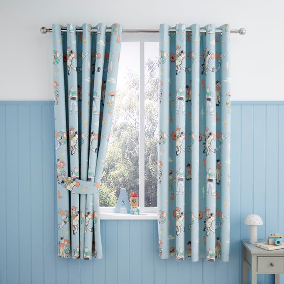 Disney Toy Story & Friends Blackout Eyelet Curtains - image 1