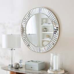 Audra Round Wall Mirror - thumbnail 1