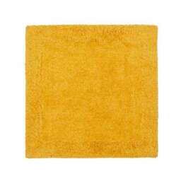 Organic Cotton Reversible Ashbourne Ochre Shower Mat - thumbnail 2