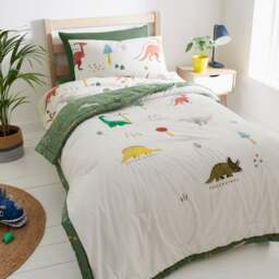 Dinosaur Quilted Bedspread - thumbnail 1