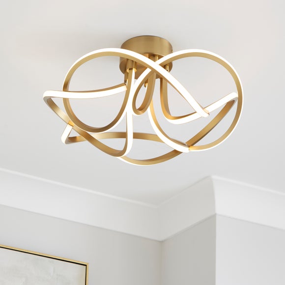 Margot Semi Flush LED Ceiling Light - image 1