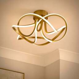 Margot Semi Flush LED Ceiling Light - thumbnail 2