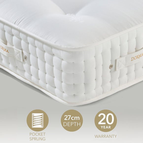 Dorma Natural Ultimate 3200 Pocket Calico Spring Alpaca & Horsehair Mattress - image 1
