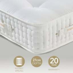 Dorma Natural Ultimate 3200 Pocket Calico Spring Alpaca & Horsehair Mattress