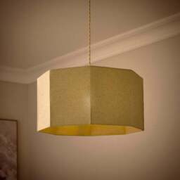 Luna Octagon Easy Fit Lamp Shade - thumbnail 2