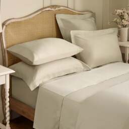 Dorma Luxe Egyptian Cotton Sateen Cuff Pillowcase - thumbnail 1