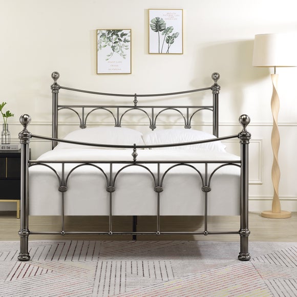 Gamma Nickel Bed Frame - image 1