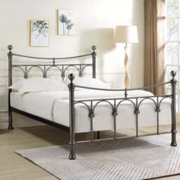 Gamma Nickel Bed Frame - thumbnail 2