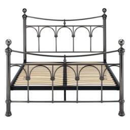 Gamma Nickel Bed Frame - thumbnail 5