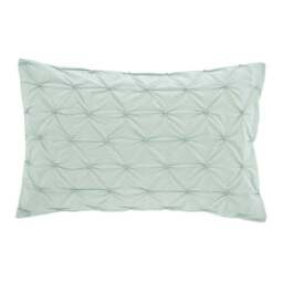 Aster Pintuck 100% Cotton Standard Pillowcase Pair - thumbnail 2