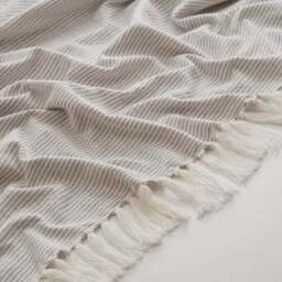 Russell Stripe Throw Blanket - thumbnail 3