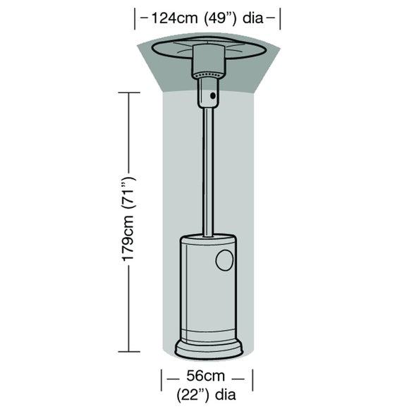Patio Heater Premium Super Tough Cover - image 1