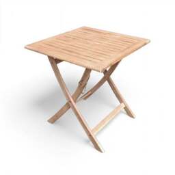 London Square Folding Outdoor Bistro Set with 2 Rope Chairs - thumbnail 3