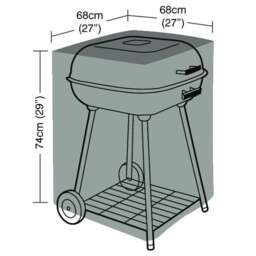 Square Barbecue Premium Super Tough Cover