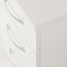 Nevada 3 Drawer Bedside Table - thumbnail 5