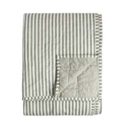 Yard Hebden Stripe 100% Cotton Bedspread - thumbnail 4
