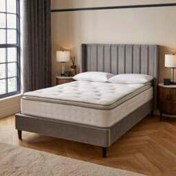 Hotel 1200 Pocket Memory Foam Pillow Top Hybrid Mattress - thumbnail 2