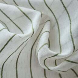 Lucia Stripe Slot Top Voile Panel - thumbnail 3