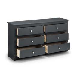 Radley 6 Drawer Chest, Dark Grey - thumbnail 3