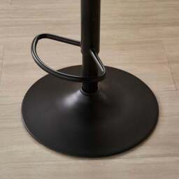 Jayden Height Adjustable Barstool, Faux Leather - thumbnail 5