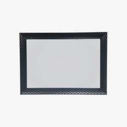 Yearn Diamont Framed Bevelled Rectangle Wall Mirror - thumbnail 2