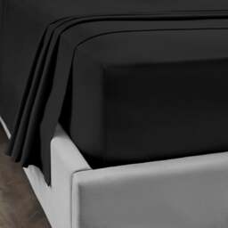 Dorma Smooth & Soft 300 Thread Count 100% Cotton Sateen Flat Sheet