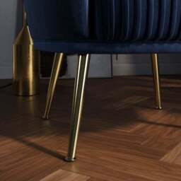 Bella Velvet Cocktail Chair - thumbnail 4